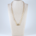 The Everyday Heritage Carabiner Necklace - Gold